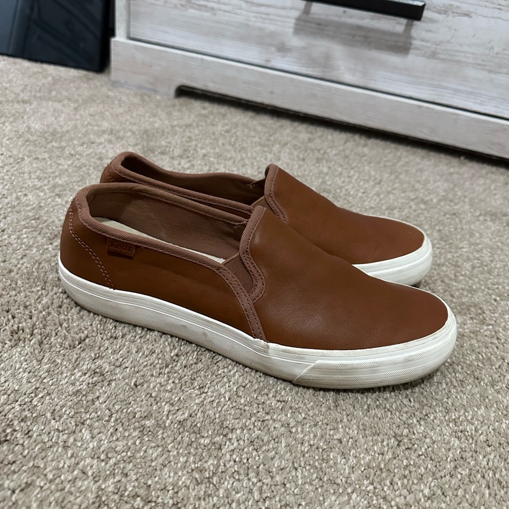 Keds Leather Slip Ons